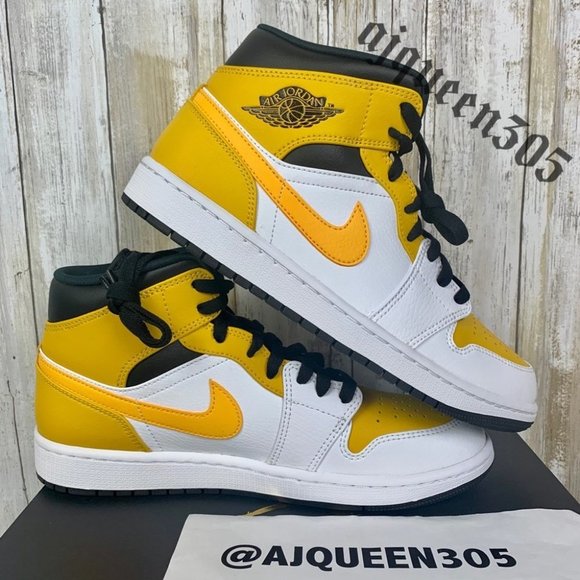 Air Jordan 1 Mid University Gold - Picture 3 of 7